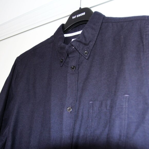 BNWT SS22 NORSE PROJECTS ANTON BRUSHED FLANNEL SHIRT S & M - Picture 4 of 11